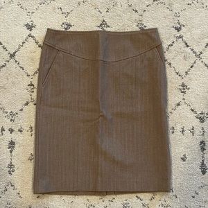 Banana Republic Brown Business Skirt